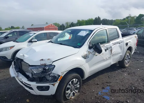 2020 Ford Ranger Lariat из США, поврежденный, VIN 1FTER4FHOLLA26021